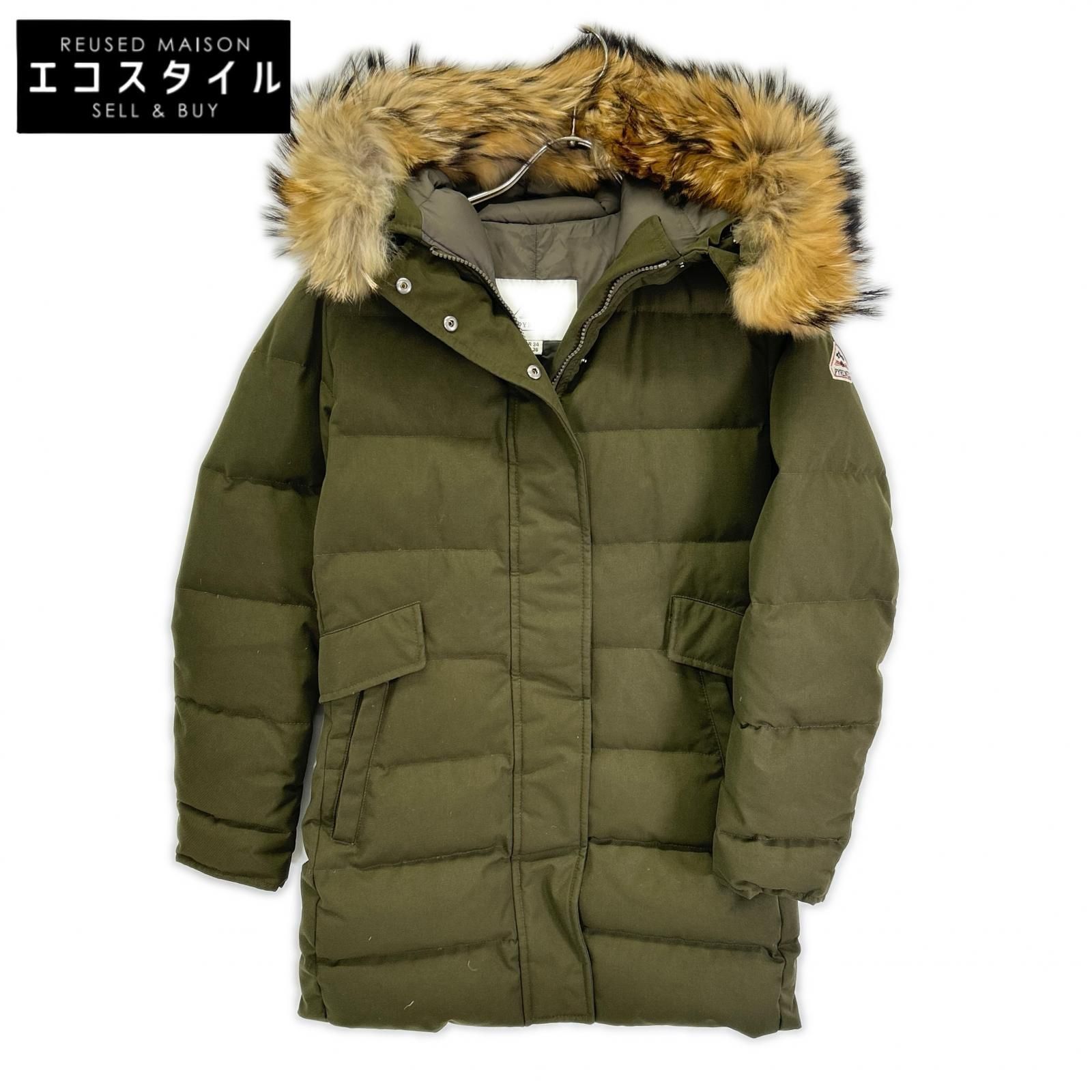 PYRENEX　ピレネックス　GRENOBLE HWK037 カーキ グルノーブル ダウンジャケット　36 28,793円