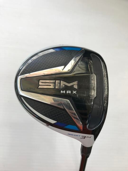 テーラーメイド　SIM MAX US　14度　Diamana FW Limited 75　Xフレックス　フェアウェイウッド　中古【最短即日発送】