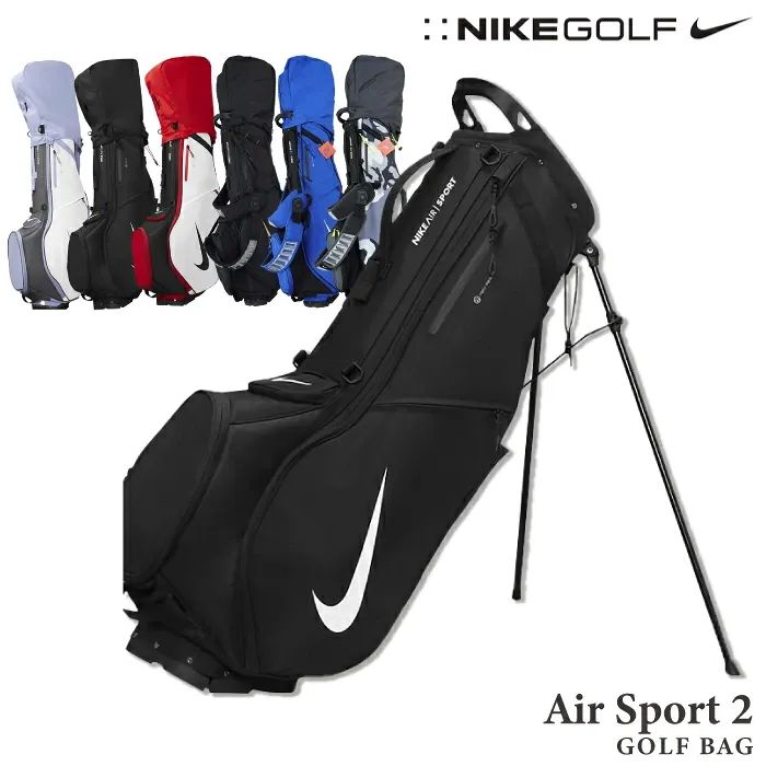 【408】新品未使用 [nike] ナイキエアスポーツ2ゴルフバッグ 14,000円