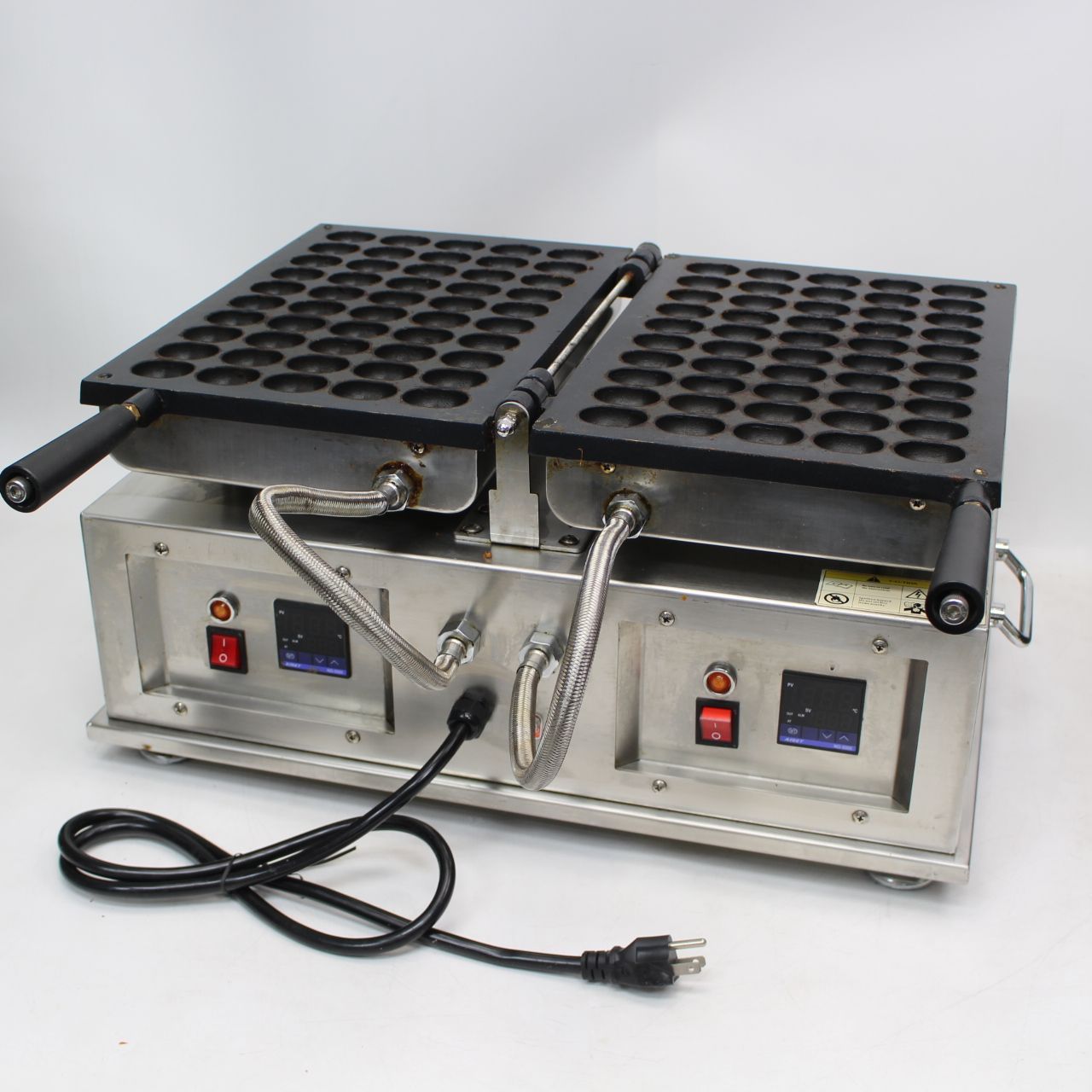 725)2020年製 海外向けモデル220V Egg Waffle Machine ベビーカステラ エッグワッフルマシンNP-364ワッフルメーカー 50個 業務用 50/60Hz