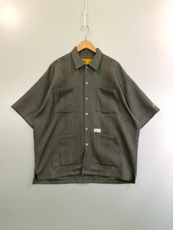 【中古品】 FAT エフエーティー キューバシャツ F32310-SH18-AB メンズ トップス 半袖シャツ 【142-260813-KS-05-min】