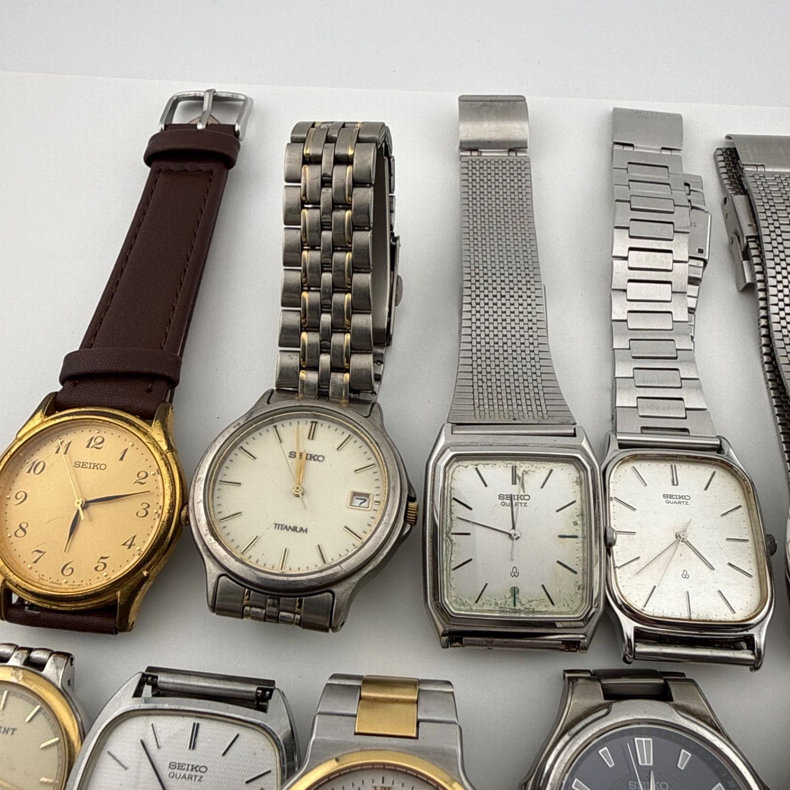 SEIKO セイコー まとめ セット メンズ 腕時計 クォーツ ジャンク 部品