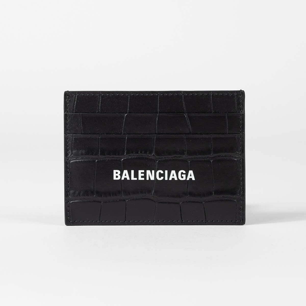 新品 バレンシアガ BALENCIAGA カードケース キャッシュ ブラック