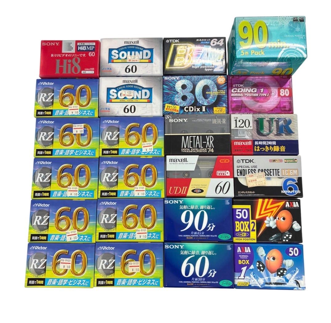 ★カセットテープ まとめ売り 28個セット 5,600円