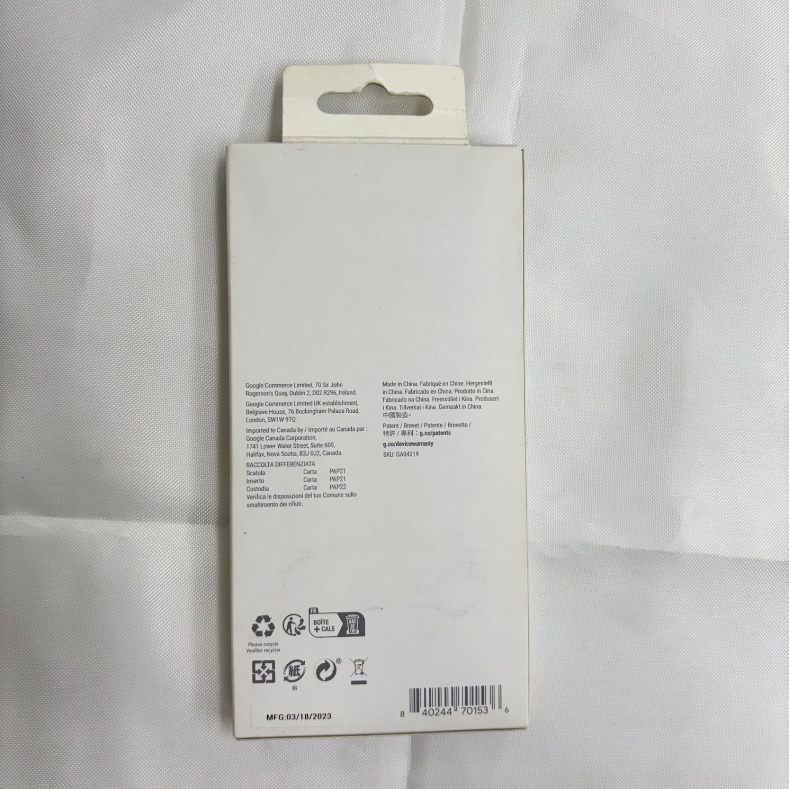 Google Pixel 7a 純正ケース スノー 新品 - メルカリ