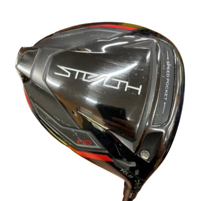 【中古】 テーラーメイド STEALTH HD 10.5° ドライバー DR TENSEI RED TM50(STEALTH DR) (フレックスS) メンズ 男性用 右利き 右用 Cランク ゴルフクラブ