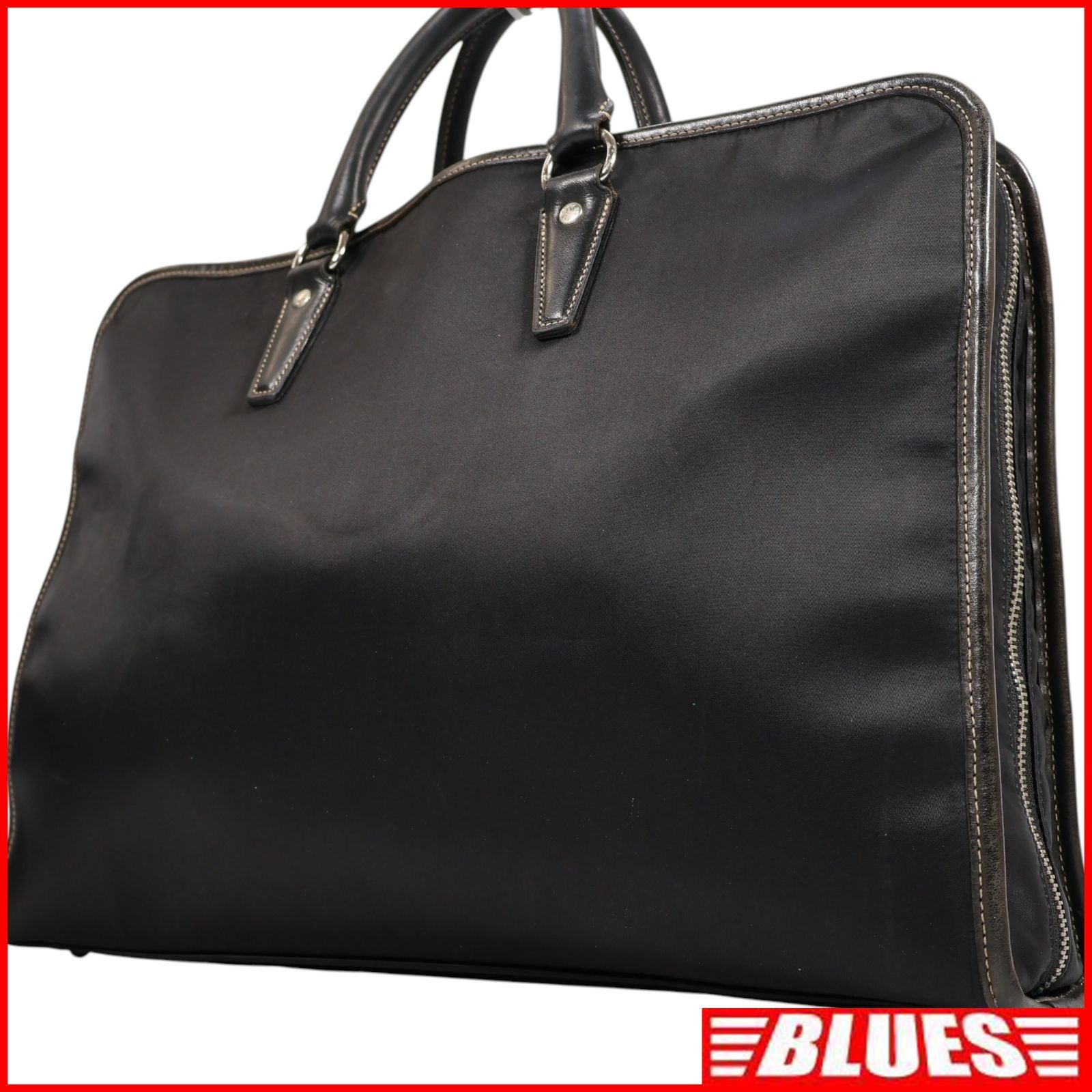 PORTER 吉田カバン ポーター BARNEYS NEWYORK バーニーズニューヨーク ビジネスバッグ 黒 ナイロン A4 通勤 本革 ブリーフケース レザー メンズ ブリーフケース一覧←SEULB屋着古← TY4641 9,675円