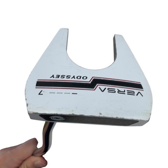 【中古】 オデッセイ VERSA #7 ホワイト(ホリゾンタル) 34インチ パター PT スチール (フレックスその他) メンズ 男性用 右利き 右用 Cランク ゴルフクラブ