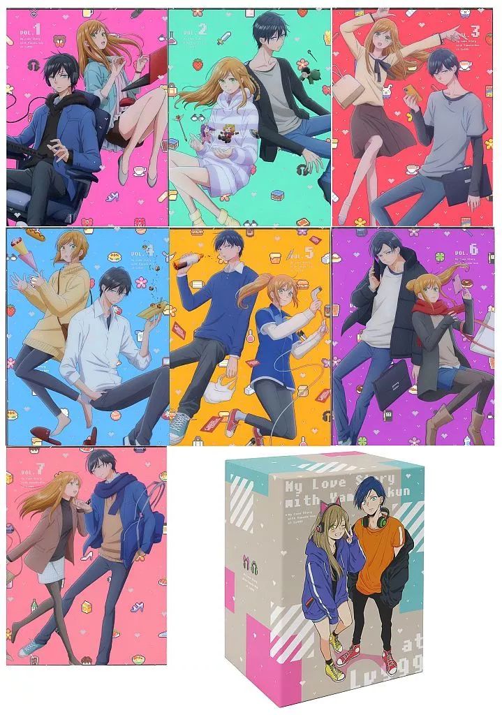 【中古】アニメDVD 山田くんとLv999の恋をする 完全生産限定版 BOX付き全7巻セット 21,158円