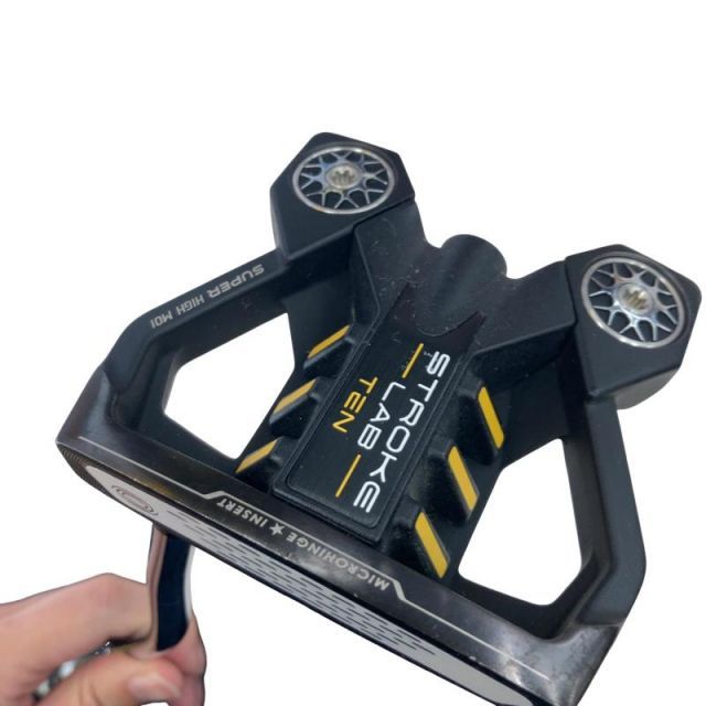 【中古】 オデッセイ STROKE LAB BLACK TEN 34インチ パター PT STROKE LAB BLACK (フレックスその他) メンズ 男性用 右利き 右用 Cランク ゴルフクラブ