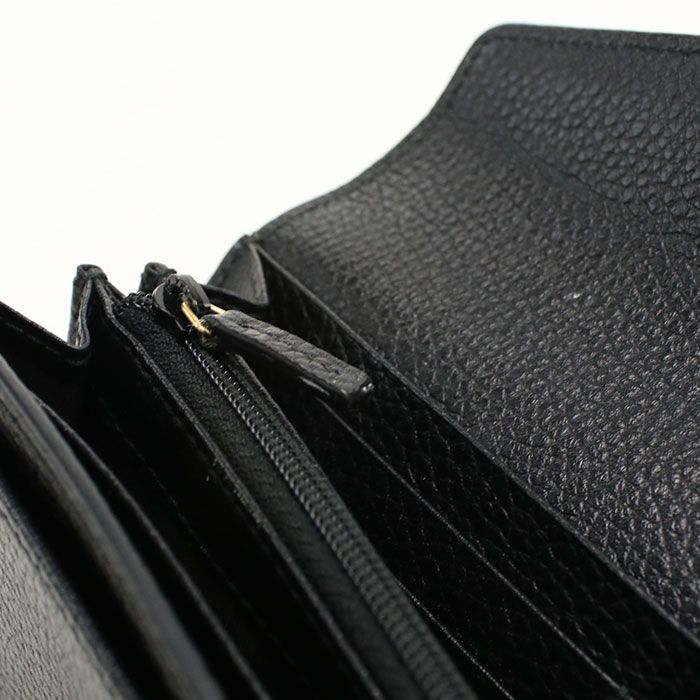 GUCCI グッチ コンチネンタルウォレット GGマーモント 779776 長財布二折 レザー【中古】 レディース