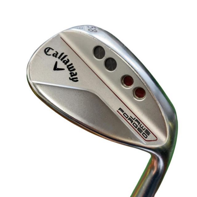 【中古】 キャロウェイ JAWS FORGED(2023) クロムメッキ 58°/09° ウェッジ WG Dynamic Gold (フレックスS) メンズ 男性用 右利き 右用 Cランク ゴルフクラブ