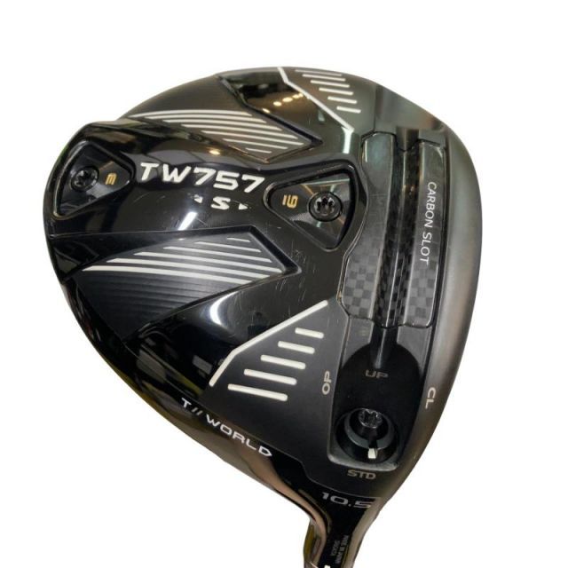 【中古】 本間ゴルフ TOUR WORLD TW757 S 10.5° ドライバー DR 純正特注シャフト (フレックスX) メンズ 男性用 右利き 右用 Cランク ゴルフクラブ