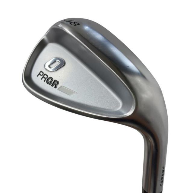 【中古】 プロギア PRGR 0 WEDGE(2024) 48° ウェッジ WG MCI BLACK FOR PRGR (フレックスその他) メンズ 男性用 右利き 右用 Bランク ゴルフクラブ