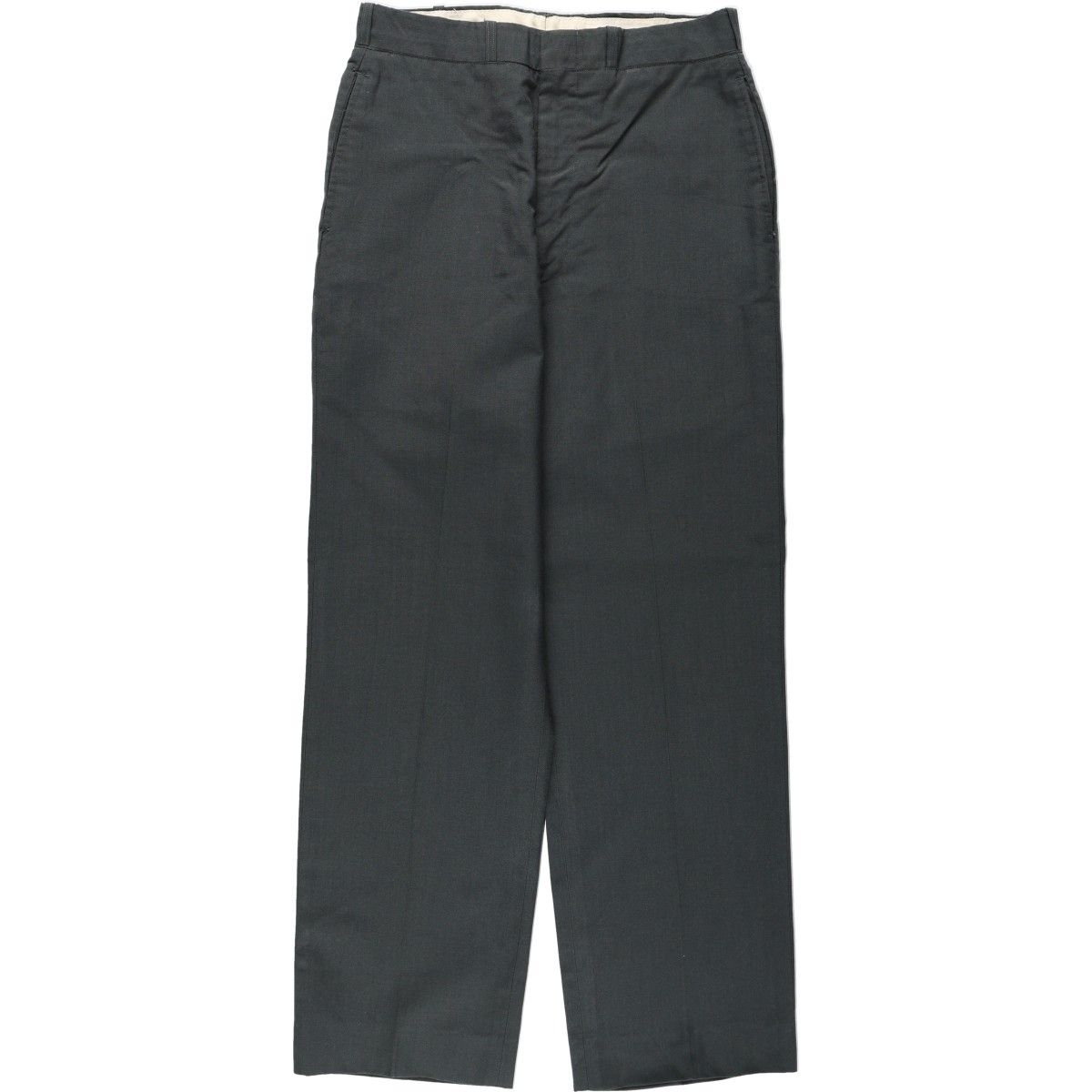 古着 米軍実品 70年代 ミリタリー ドレスパンツ スラックスパンツ 75年納品 USA製 31R メンズw30相当/eaa569304