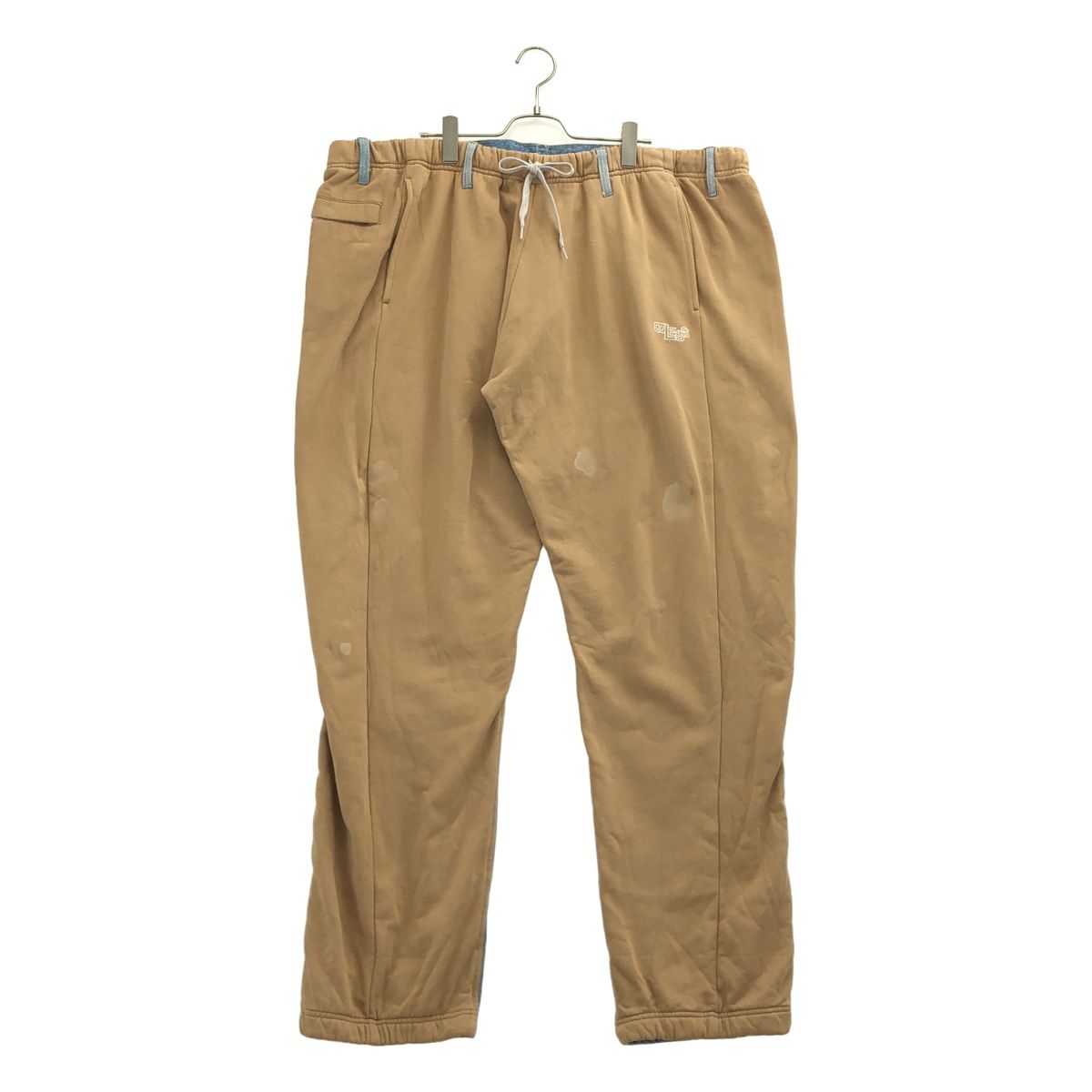 BLESS / ブレス | OVER JOGGING JEANS / オーバー ジョギングジーンズ スウェット切り替え デニムパンツ | インディゴ | メンズ