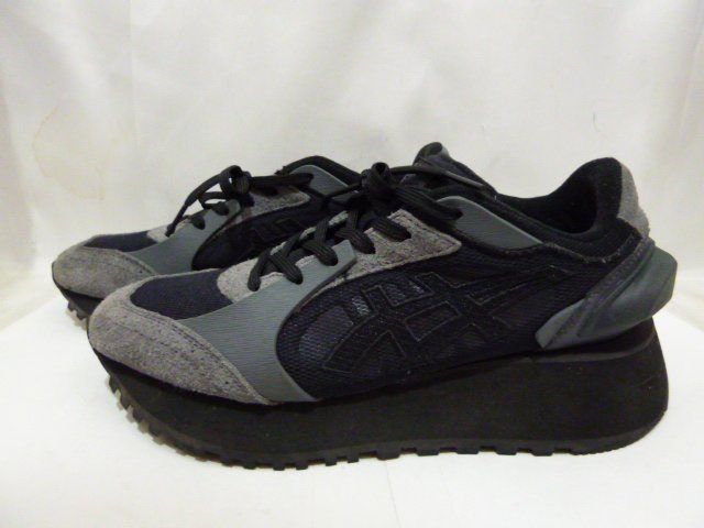 Onitsuka Tiger オニツカタイガー ローカットスニーカー MOAGE CO サイズ23 ブラック シューズ