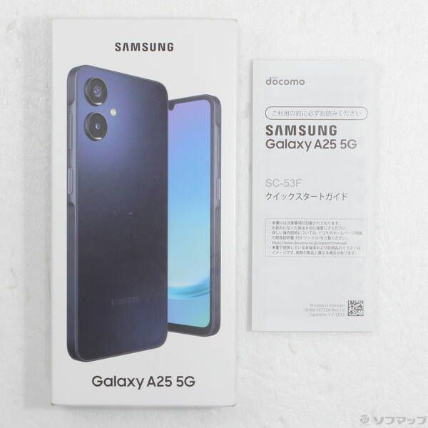 Galaxy A25 5G 64GB ブラック docomo SIMフリー 中古 - メルカリ