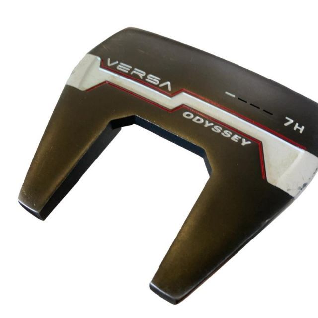 VERSA # 7BLACKバーチカル　オデッセイパター33㌅ 中古】 オデッセイ VERSA #7H ブラック(ヴァーチカル) 33インチ パター