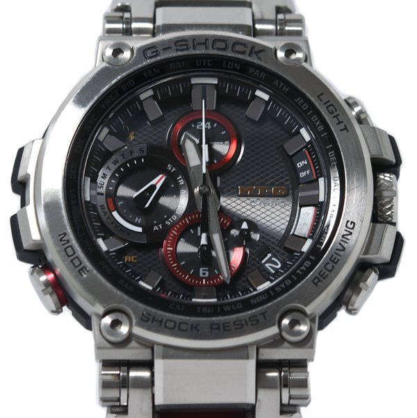 箱保付 美品 CASIO カシオ G-SHOCK MT-G MTG-B1000D-1AJF Bluetooth搭載 電波ソーラー メンズ