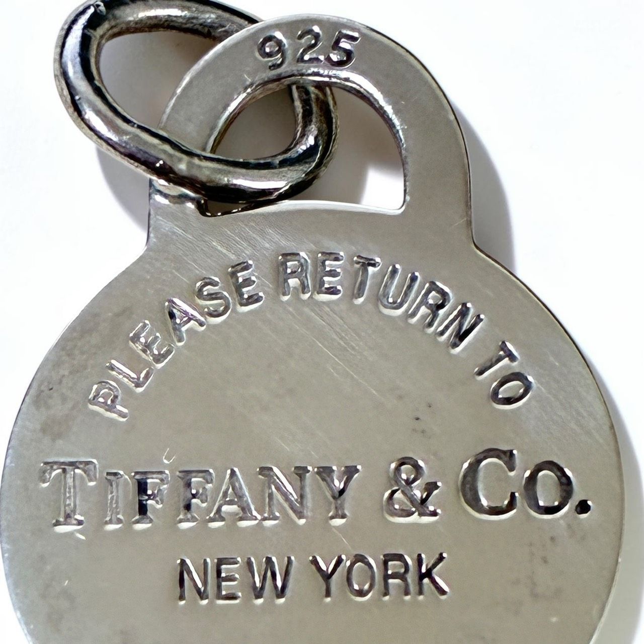 TIFFANY & Co. ティファニー リターントゥ ラウンドタグ ネックレス 