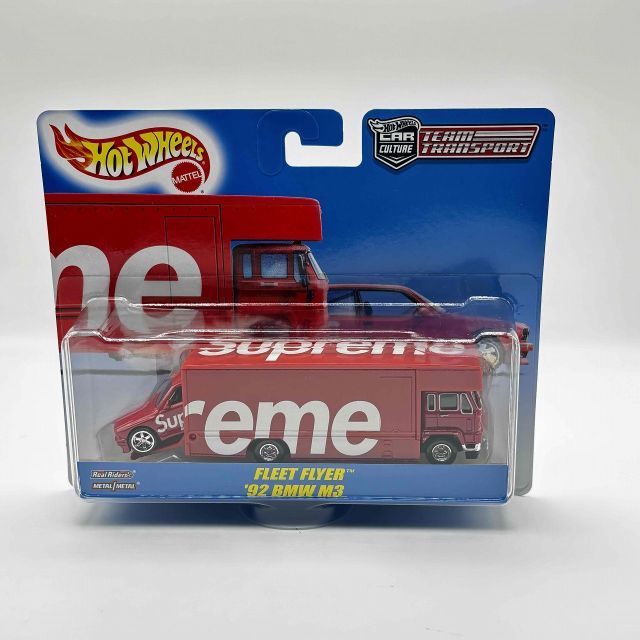 ☆ホットウィール Supreme1992 ☆ Supreme 19ss Hot Wheels Fleet Flyer + 1992 BMW M3 シュプリーム
