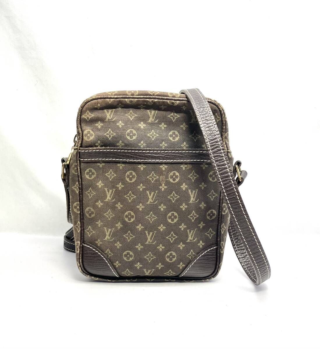 LOUIS VUITTON ルイヴィトン モノグラム ミニラン ダヌーヴ M95228 TH0027 ブラウン系 ショルダーバッグ