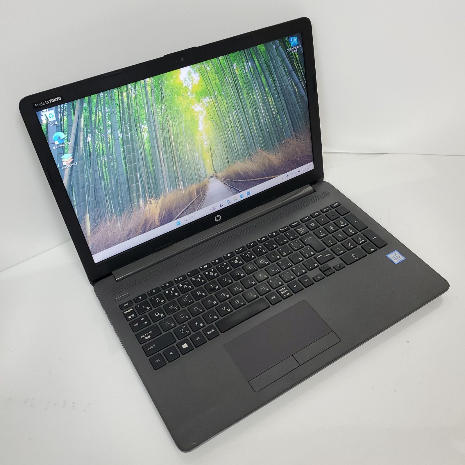 ノートPC・HP 250 G7 Notebook PC・Intel Core i3-7020U（2.30GHz）・メモリ8GB・SSD500GB ・Win11 Pro　#002875 19,880円
