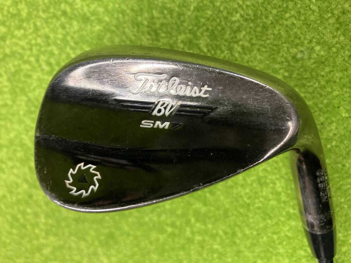 タイトリスト TITLEIST Vokey SM7 ブラッシュドスチール オリジナルスチール フレックス 不明 ロフト角 52° /08F ウェッジ ゴルフ クラブ