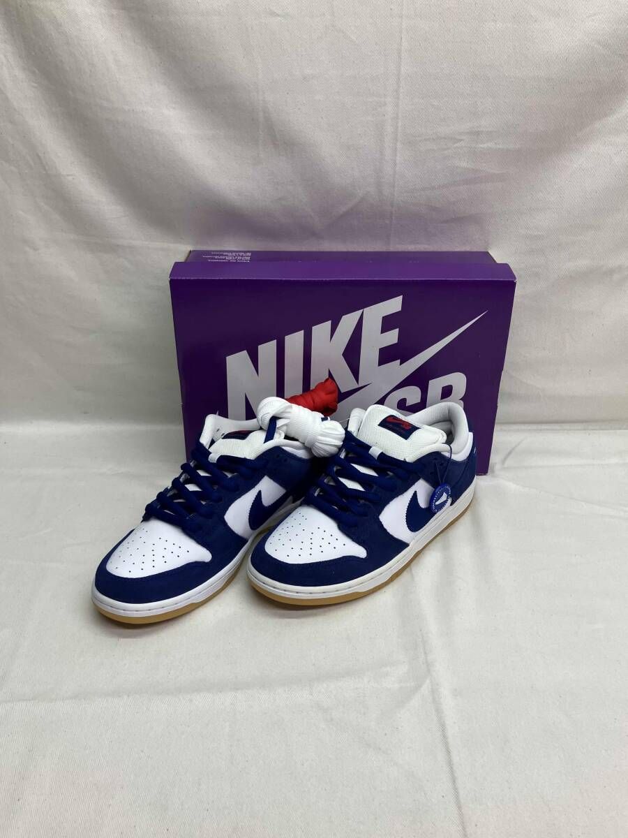 【未使用品・付属品あり】NIKE SB Dunk Low Los Angeles Dodgers スニーカー ナイキ エスビー ダンクロー ドジャース DD9395-400 27.5cm 23,989円