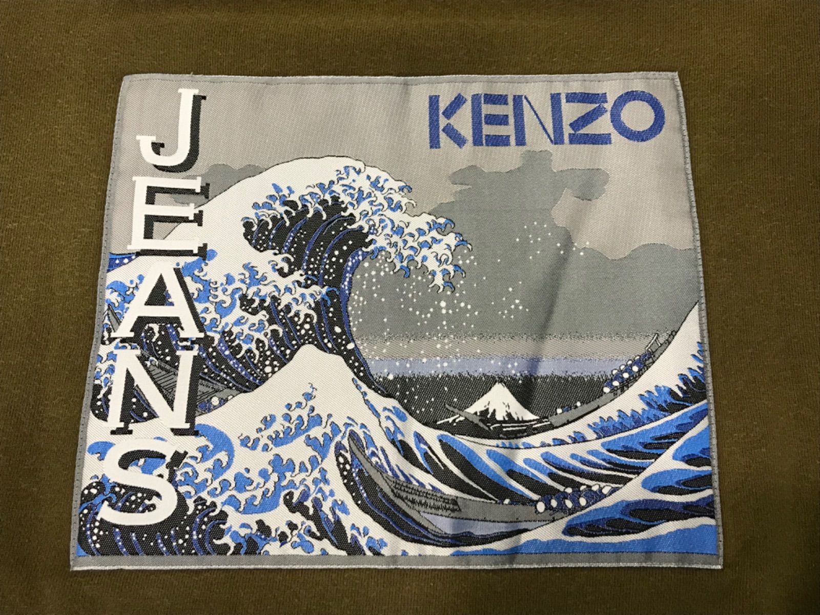KENZO JEANS （ケンゾージーンズ） 葛飾北斎・富嶽三十六景デザインの 