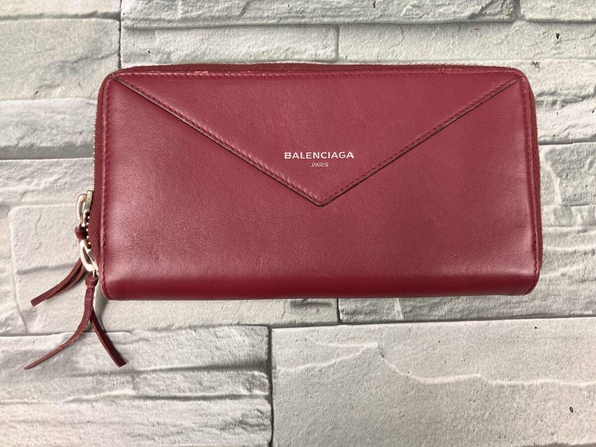 BALENCIAGA レッド 381226・6125・E・532244 財布/バレンシアガ 8,301円
