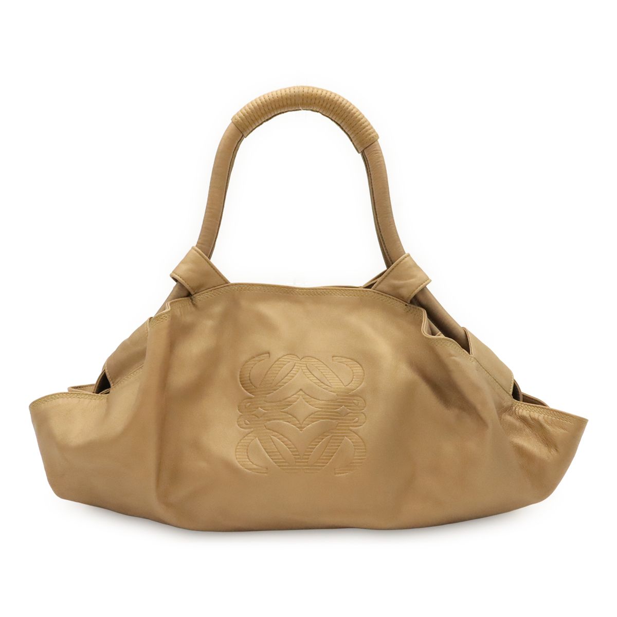 LOEWE ロエベ アナグラム ナッパアイレ ハンドバッグ レザー