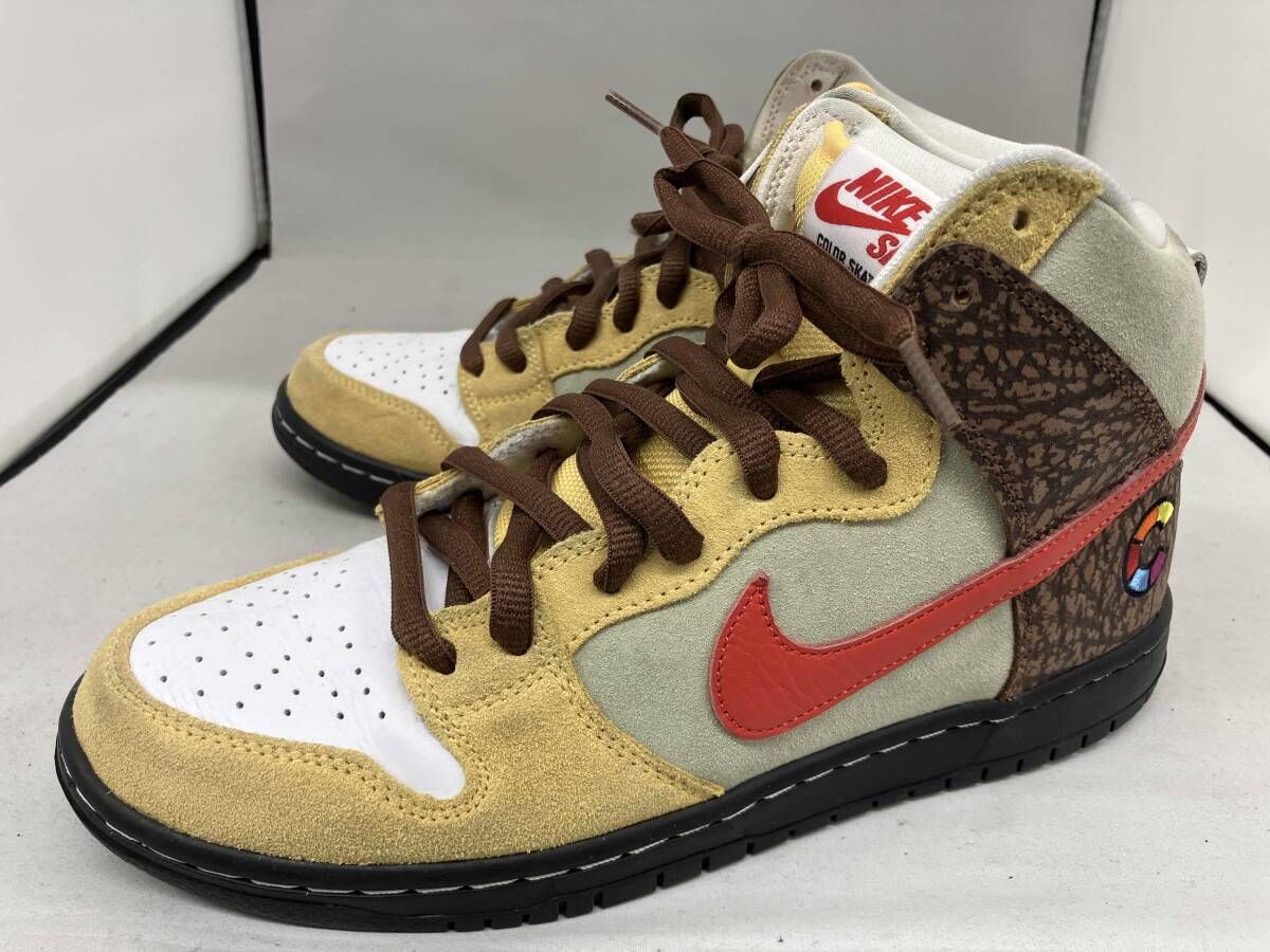 Color Skates x Nike SB Dunk High カラースケート × ナイキ SB ダンク ハイ CZ2205-700 26.5cm メンズ 箱無し