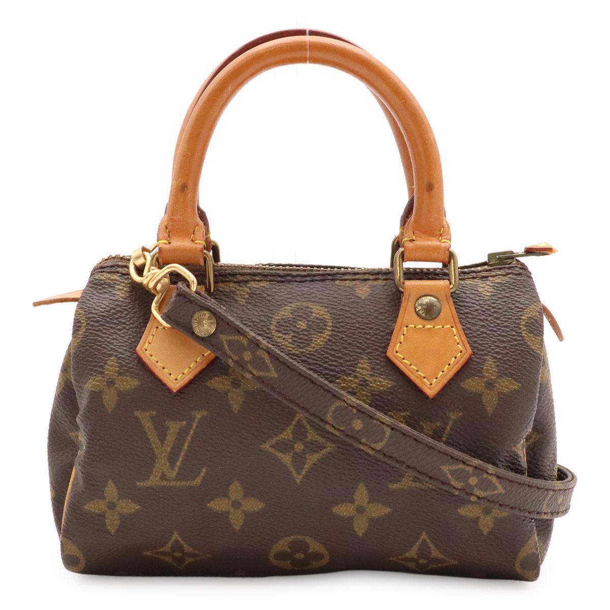 LOUIS VUITTON ルイ ヴィトン モノグラム ミニスピーディ ハンドバッグ ミニバッグ ポーチ 小物入れ 2WAY ショルダーバッグ M41534