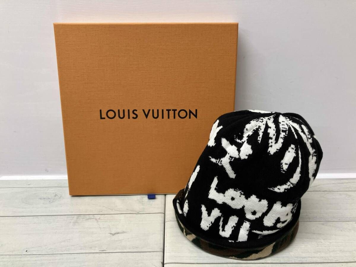 LOUIS VUITTON ルイヴィトン ニット帽 NIGAコラボ／M5278A サイズ:S 衣料 箱・保存袋あり