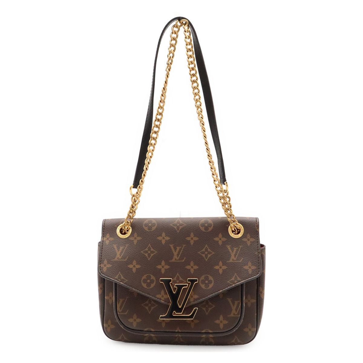 LOUIS VUITTON ルイ ヴィトン モノグラム パッシー ショルダーバッグ チェーンショルダー 斜め掛け 肩掛け 2WAY M45592