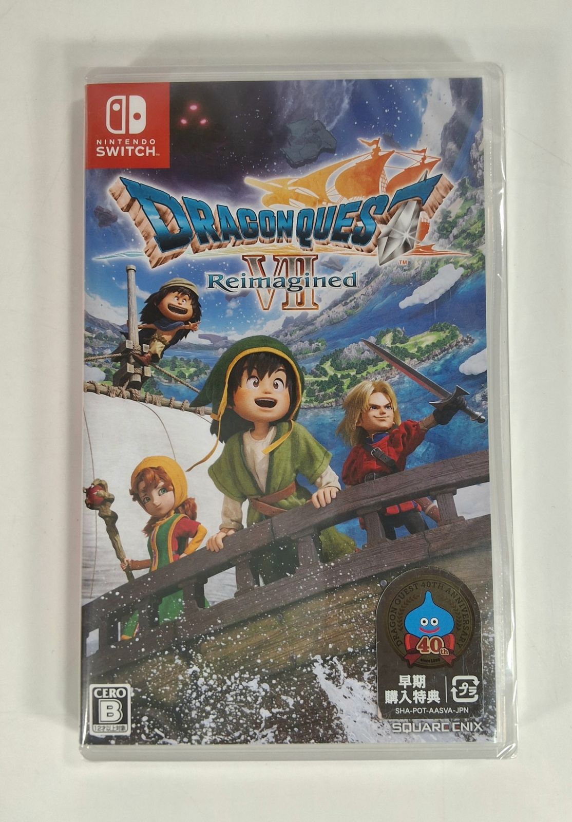 未開封 Nintendo Switch ドラゴンクエストVII Reimagined 早期購入特典