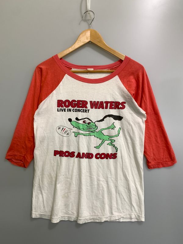 【現状渡し品】 ROGER WATERS ロジャー・ウォーターズ 1985 RAGRAN TEE ラグラン Tシャツ トップス 【146-260813-zi-01-min】