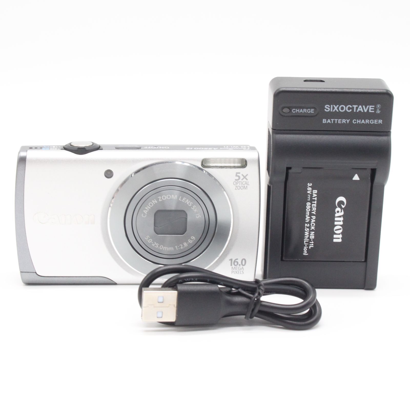 ■良品■ CANON PowerShot A3500 IS シルバー