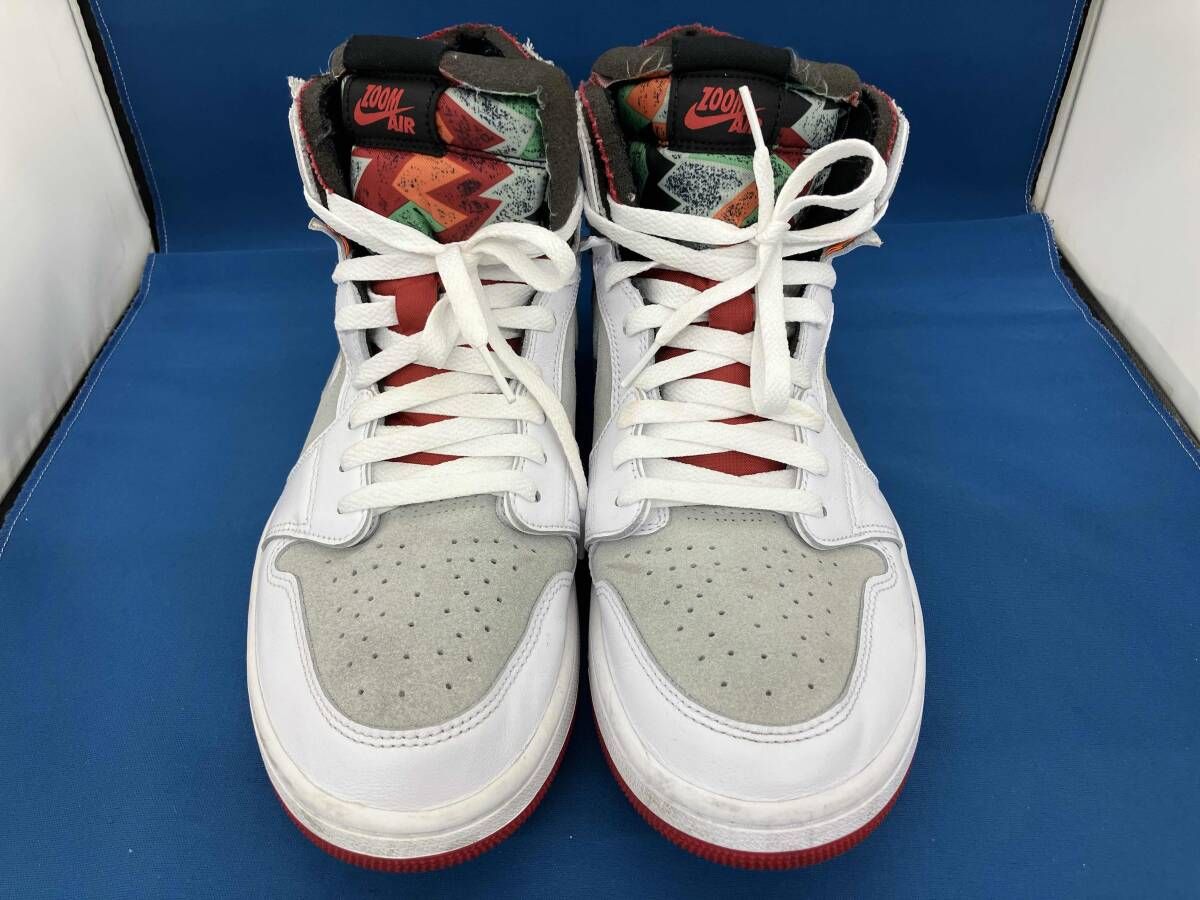 通年 NIKE Air Jordan 1 High Zoom CMFT 'Hare' ナイキ エアジョーダン ズーム スニーカー ハイカット CT0978-100 30.0 大きいサイズ