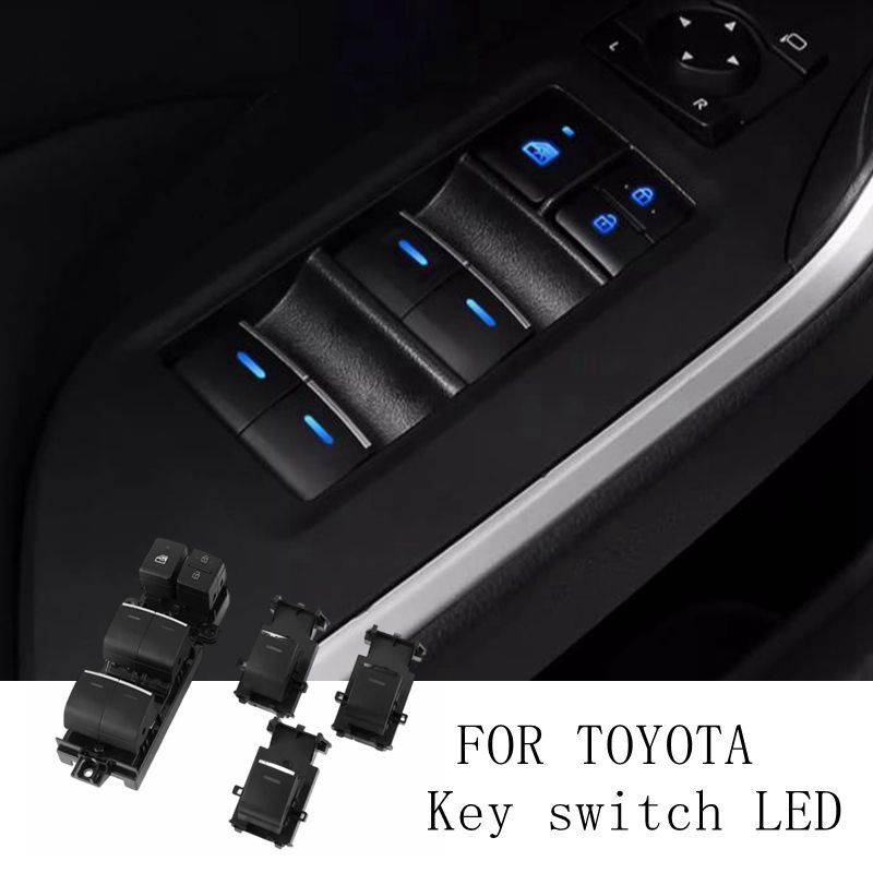 トヨタ ヤリスクロス 2022用 LED電源シングルウィンドウスイッチバックライト