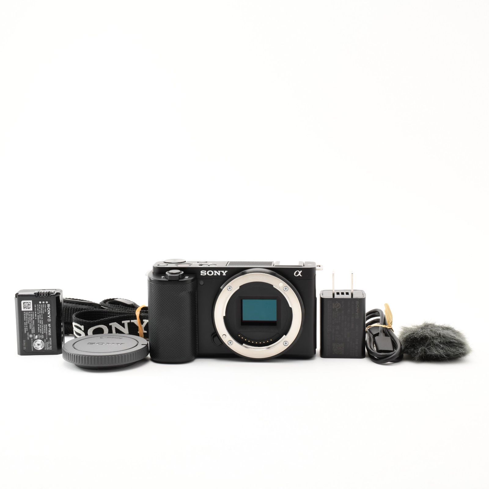■ 美品 ■ ソニー SONY VLOGCAM ZV-E10 ブラック ボディ 《ショット数 4,415回》 38,142円