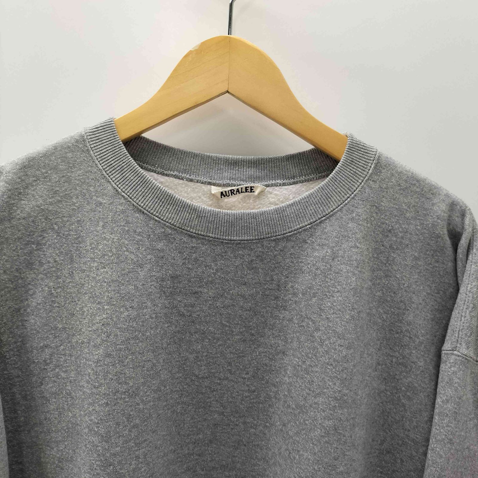 オーラリー AURALEE 25AW SMOOTH SOFT BD SWEAT P/O スムーズ ソフト