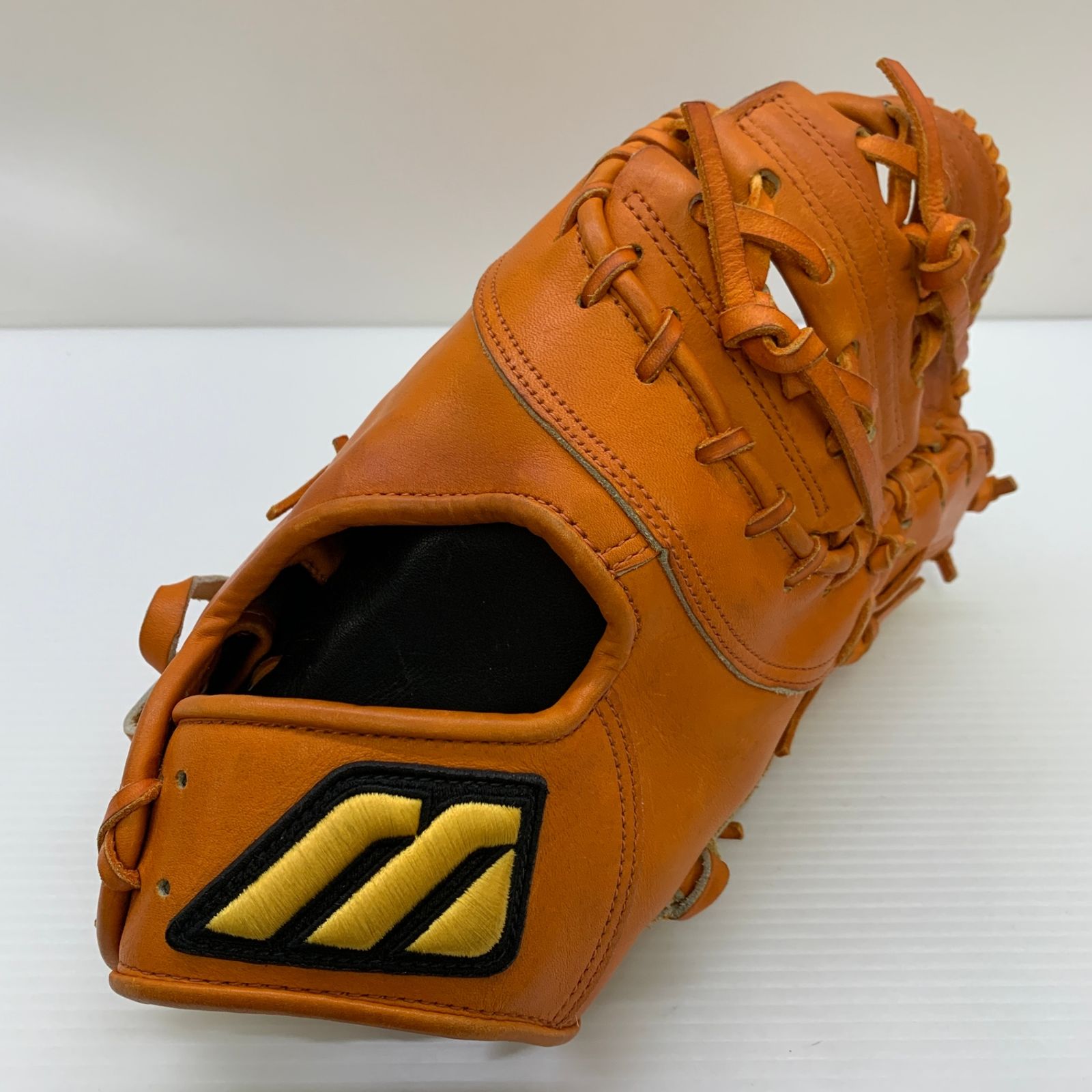 Mizuno Mizuno Mizuno Pro Mizuno Pro 1AJGN48000 Softball Adult General First Mitt First Baseman Glove Glove Right Throw Used Baseball 9398