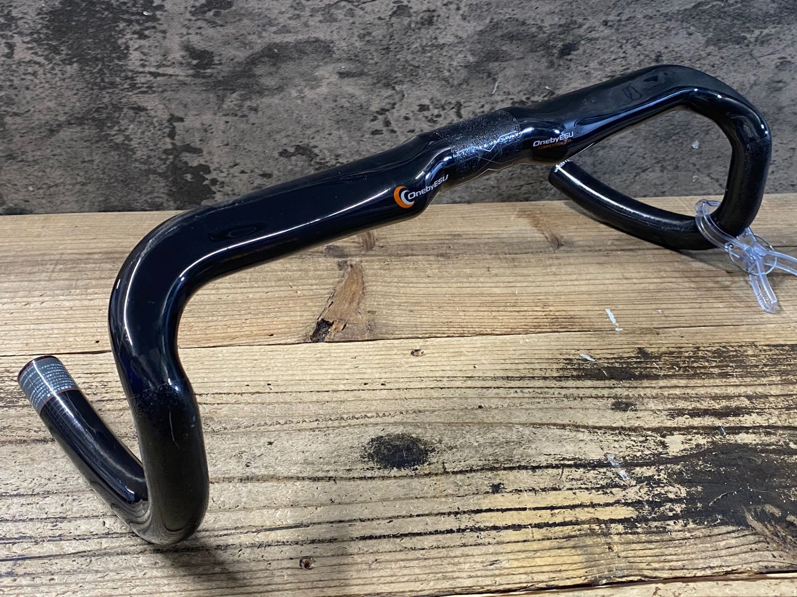 KJ713 ワンバイエス ONEBYESU COMPETITION GEAR カーボンドロップハンドル 420mm(ブラケット部C-C)