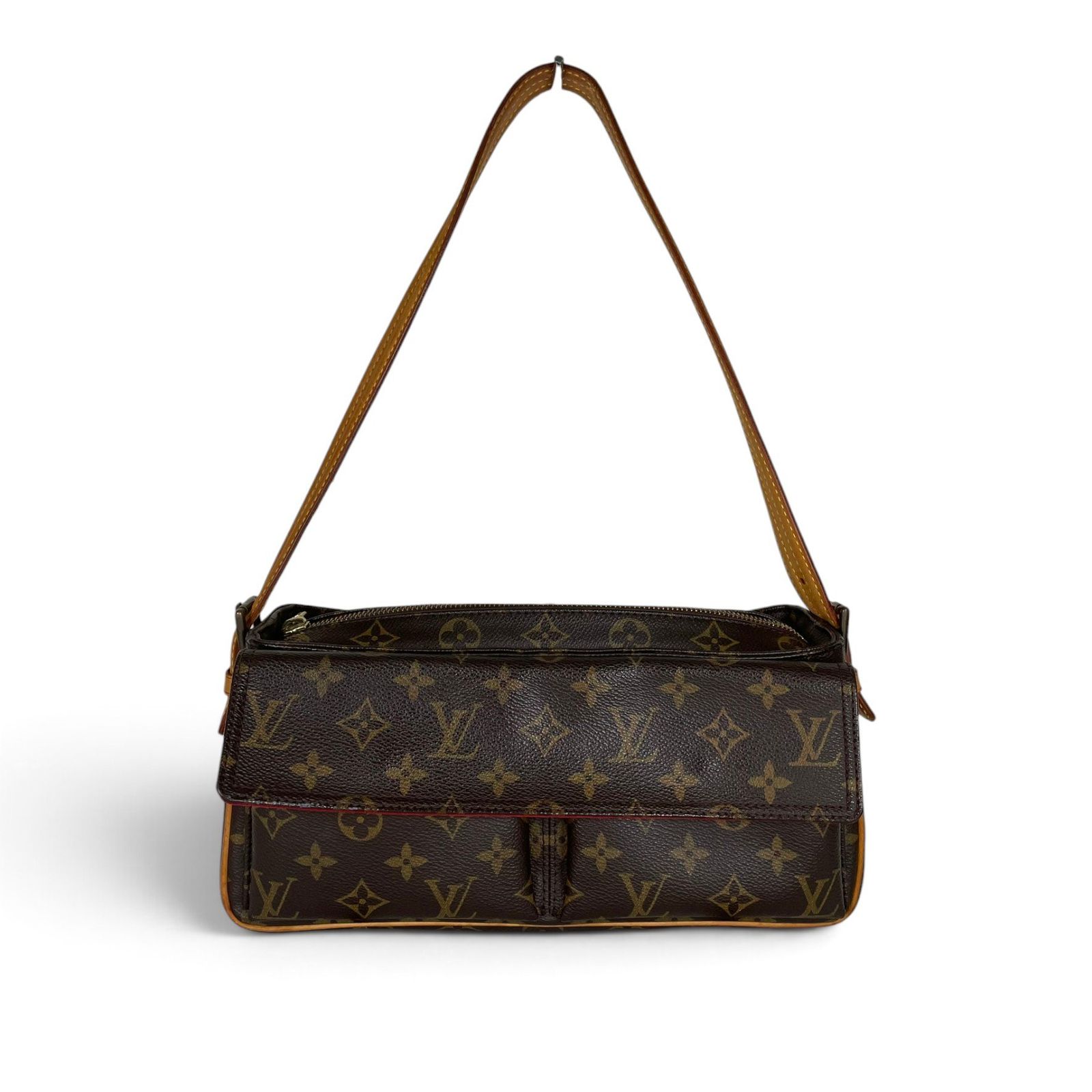 LOUIS VUITTON ルイヴィトン ハンドバッグ ワンショルダー モノグラム ヴィバ・シテMM DU0034 M51164