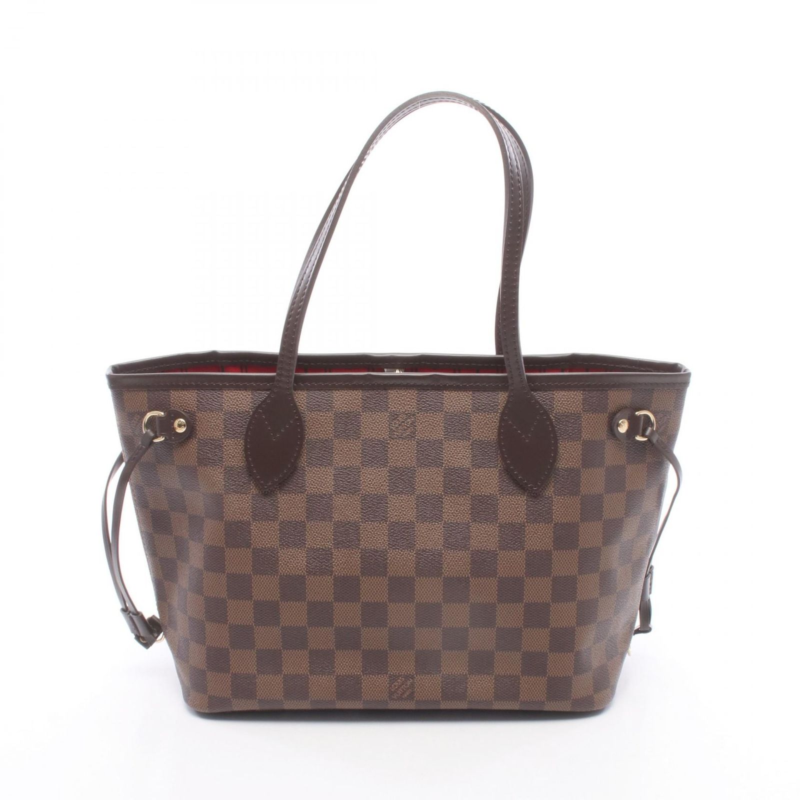 ルイ・ヴィトン LOUIS VUITTON トートバッグ ネヴァーフルPM N51109 PVCコーティングキャンバス レザー ネヴァーフルPM レディース Used A