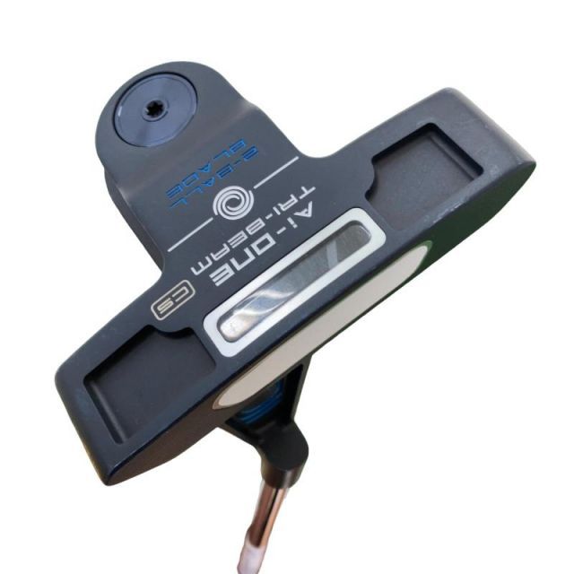 【中古】 オデッセイ Ai-ONE TRI-BEAM 2-BALL BLADE CS 34インチ パター PT STROKE LAB 90 スチール (フレックスその他) メンズ 男性用 右利き 右用 Cランク ゴルフクラブ