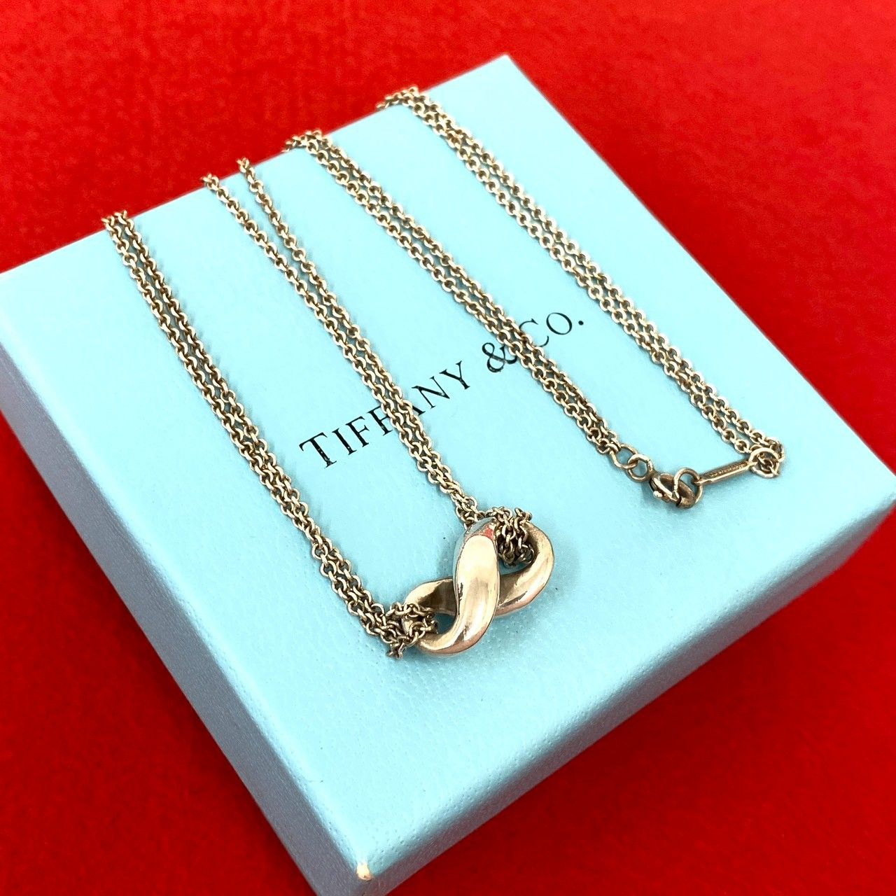 極 美品 ヴィンテージ TIFFANY&Co. ティファニー インフィニティ